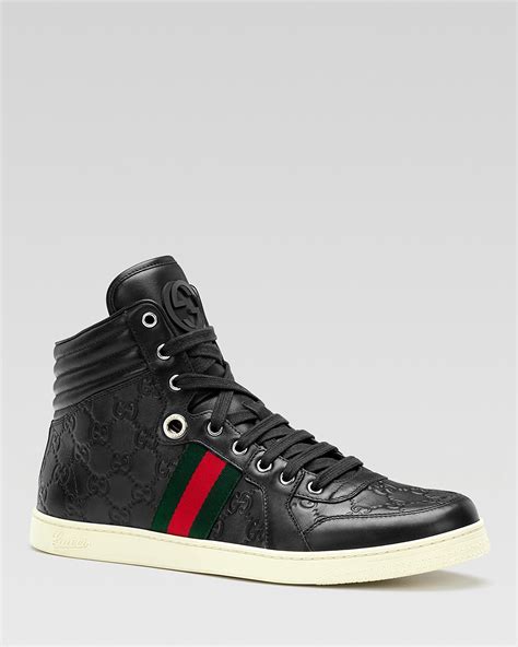 gucci common high top sneaker|exclusive gucci sneakers.